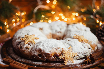 Traditional Christmas Stollen