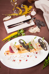 several different pies