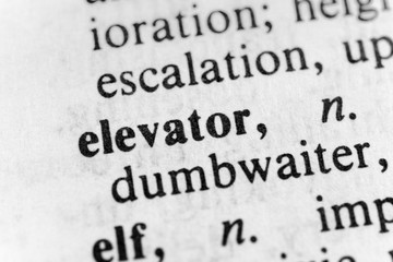 Obraz premium Elevator