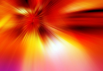 Abstract background in orange, red and yellow colors 