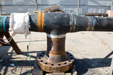 Preparation of multi-pass welded joints to heat treatment