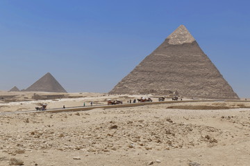 Fototapeta na wymiar Pyramiden in Ägypten