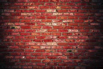 Fototapeta na wymiar Old grunge brick wall background