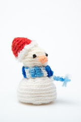 knitted snow man