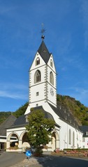Fototapeta na wymiar Wallfahrtskirche Bornhofen
