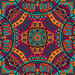 Abstract Tribal vintage ethnic seamless pattern ornamental 