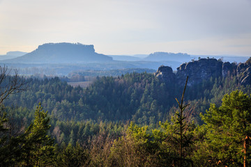 Lilienstein - Sächsische Schweiz, Deutschland