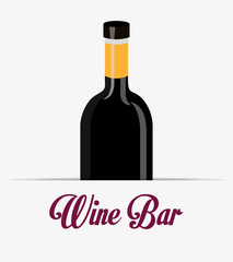 wine label design isolated vector illustration eps 10