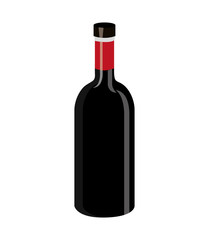 wine label design isolated vector illustration eps 10