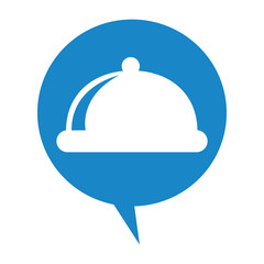 tray server menu isolated icon vector illustration design