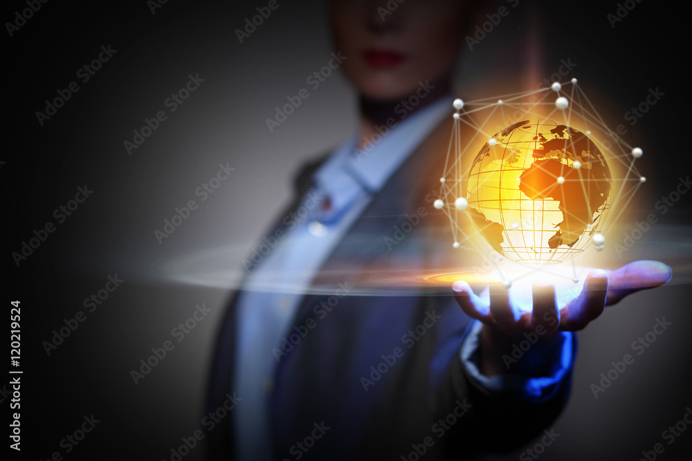 Poster technologies connecting the world . mixed media