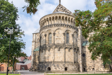 Fototapeta premium Lund Cathedral, apse from the east side