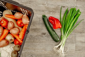 Fruit And Vegetable Basket
