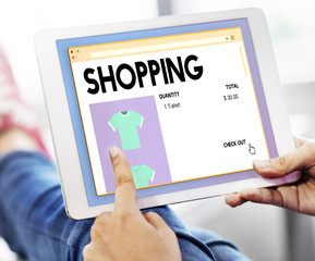 Shopping Marketing Puchase Shopaholic Spending Concept