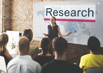 Research Education Exploration Information Concept