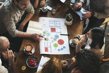 Business People Meeting Conference Discussion Corporate Concept