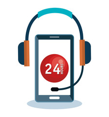 customer service call center design vector illustration eps 10