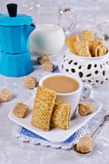 Cookies with poppy seeds