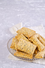 Cookies with poppy seeds