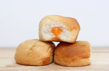 Close-up of traditional bread.