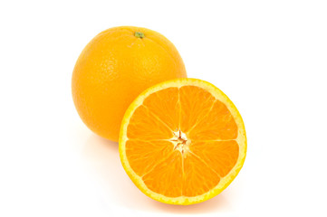 Orange fruit isolated