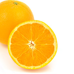 Orange fruit isolated