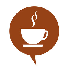 coffee cup delicious isolated icon vector illustration design