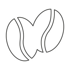 grains coffee isolated icon vector illustration design