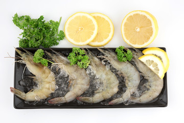 Raw shrimp
