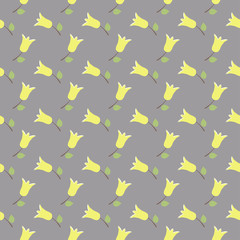 Beautiful ditsy floral seamless background