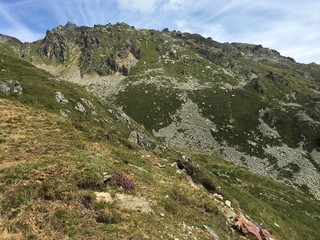 Obraz premium montagne in bregaglia valle svizzera