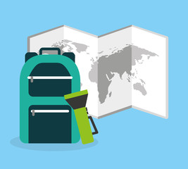 best summer vacation holiday vector illustration design