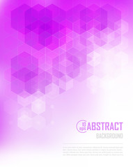 Obraz premium Vector Abstract geometric background. Template brochure design