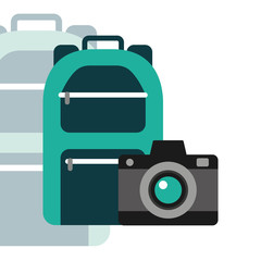 best travel isolated icons vector illustration design