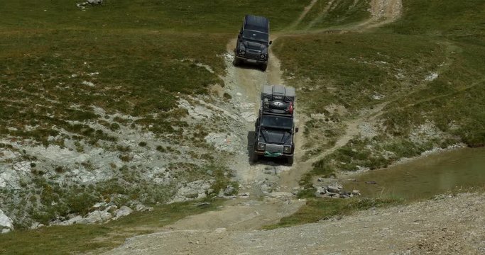 4x4, Offroad, Western Alps, Italy - Landrover Defender,Amarok, Mercedes G, Nissan, Jeep Wrangler JK Sahara Unlimited