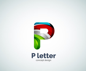 Letter P logo