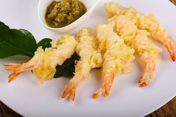 Prawn tempura