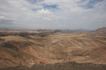 Fototapeta na wymiar Nazca Lines seen from helicopter, Peru 
