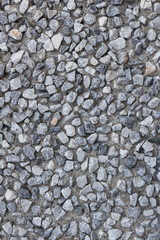 Pebbles wall
