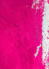 Pink painted grunge texture