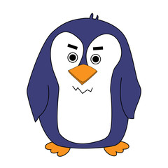 Cute penguin cartoon