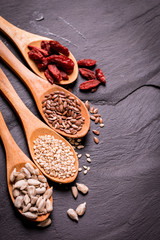 mix nuts seeds and dry fruits,healthy superfood,vegan food