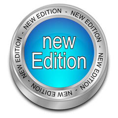 New Edition Button - 3D illustration