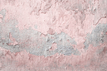Wall fragment with scratches and cracks