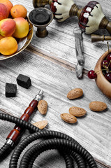 Still life with hookah