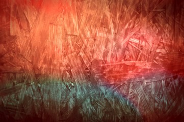 Colorful rainbow chalkboard background