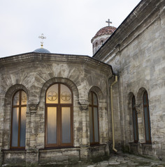 Building is an old Orthodox Church. Kerch
