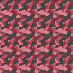 Abstract digitally generated camo pattern
