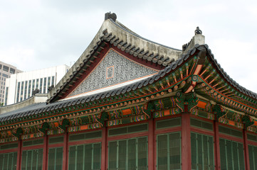 Fototapeta na wymiar Deoksugung Palace in Seoul