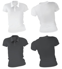 Women Polo Shirts Template